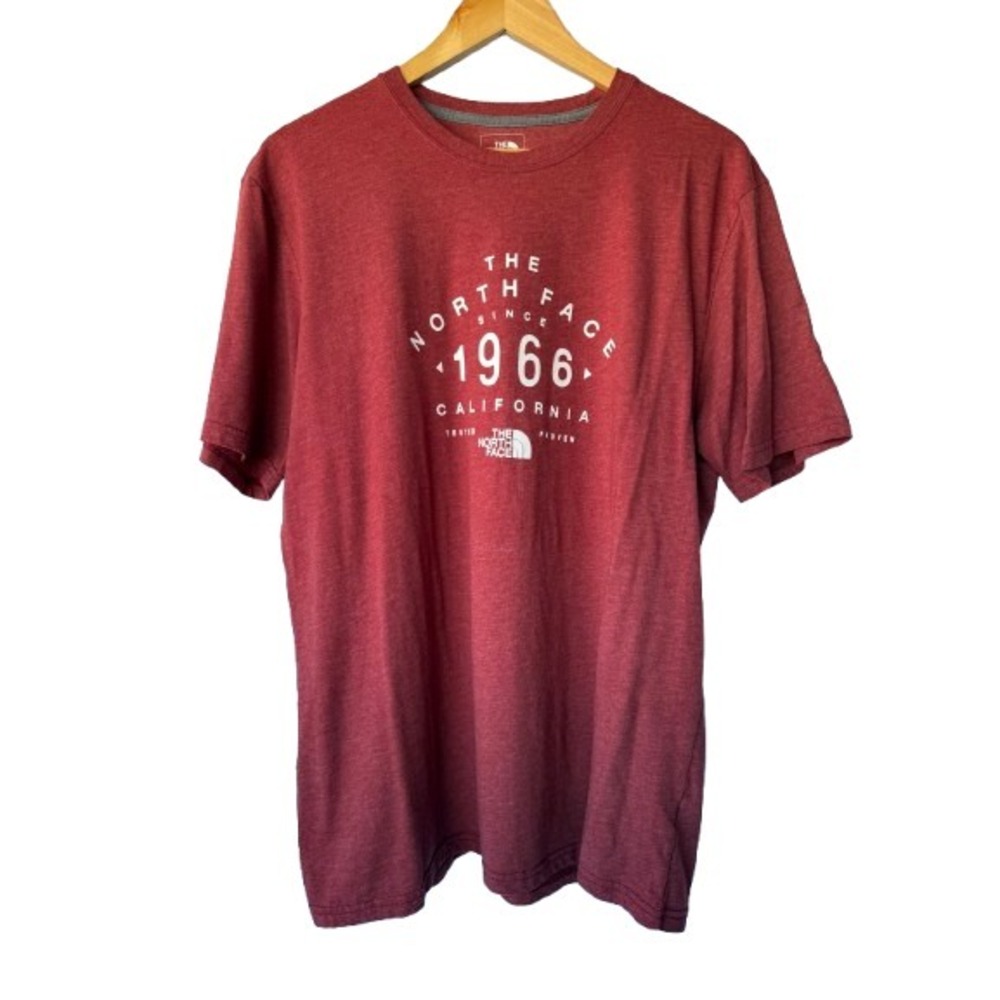 The North Face‎ Shirt  Heather Red Mens L 1966 California Gorpcore Short Sleeve